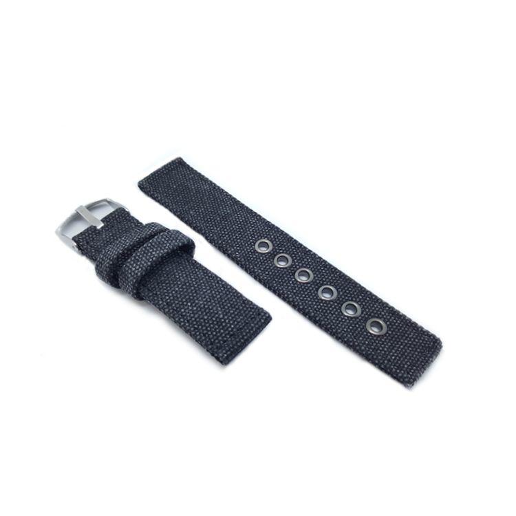 charcoal_Canvas_Watch_Strap