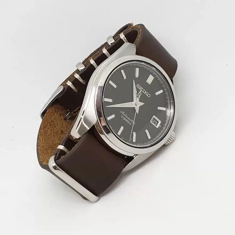 Urban Brown – Vintage Leather NATO Strap SEIKO SARB033
