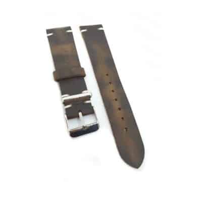 Urban Brown Distressed Leather Watch Strap