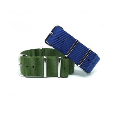Urban Royal Blue & Khaki Green NATO Strap Bundle