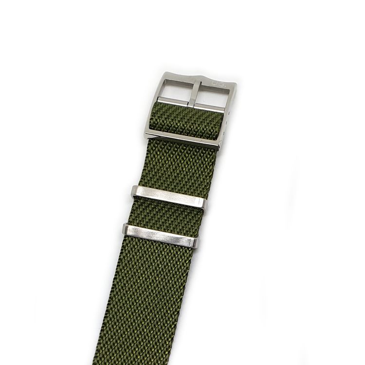 Urban Unico Khaki Green Single Pass Watch Strap