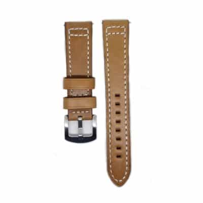 Light_Brown_Classico Leather watch Strap
