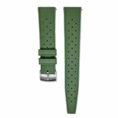 Urban Tropicana Khaki Green Rubber Tropic Watch Strap